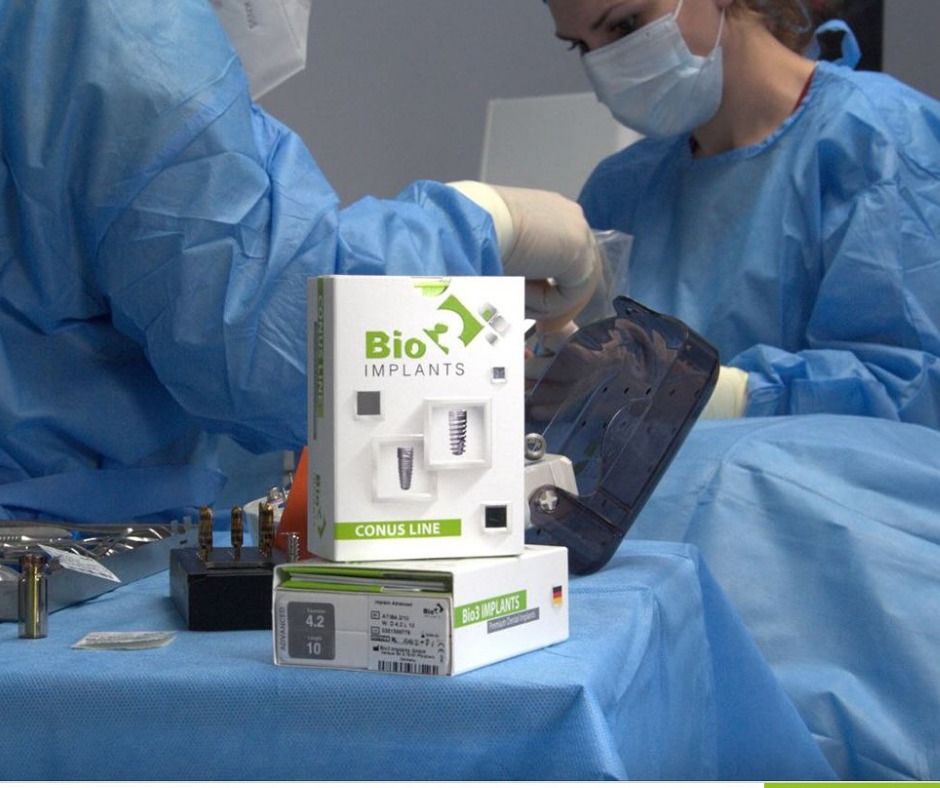 Bio3 Implant Conus Line – Implant Đức được sử dụng trong phẫu thuật cấy ghép tại phòng mổ tiêu chuẩn