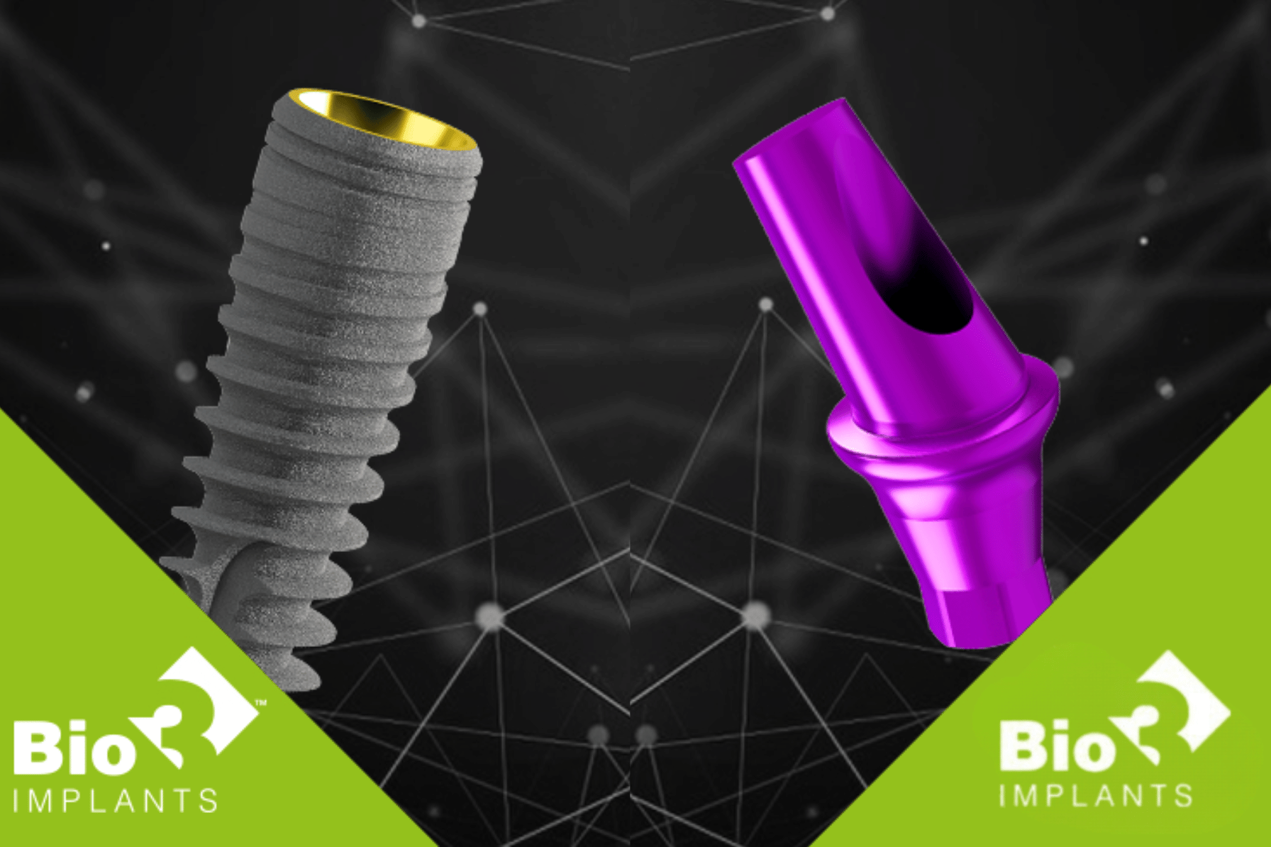 Trụ implant và abutment Bio3 Progressive – công nghệ implant Đức cao cấp, ổn định sơ cấp cao và bảo hành trọn đời.