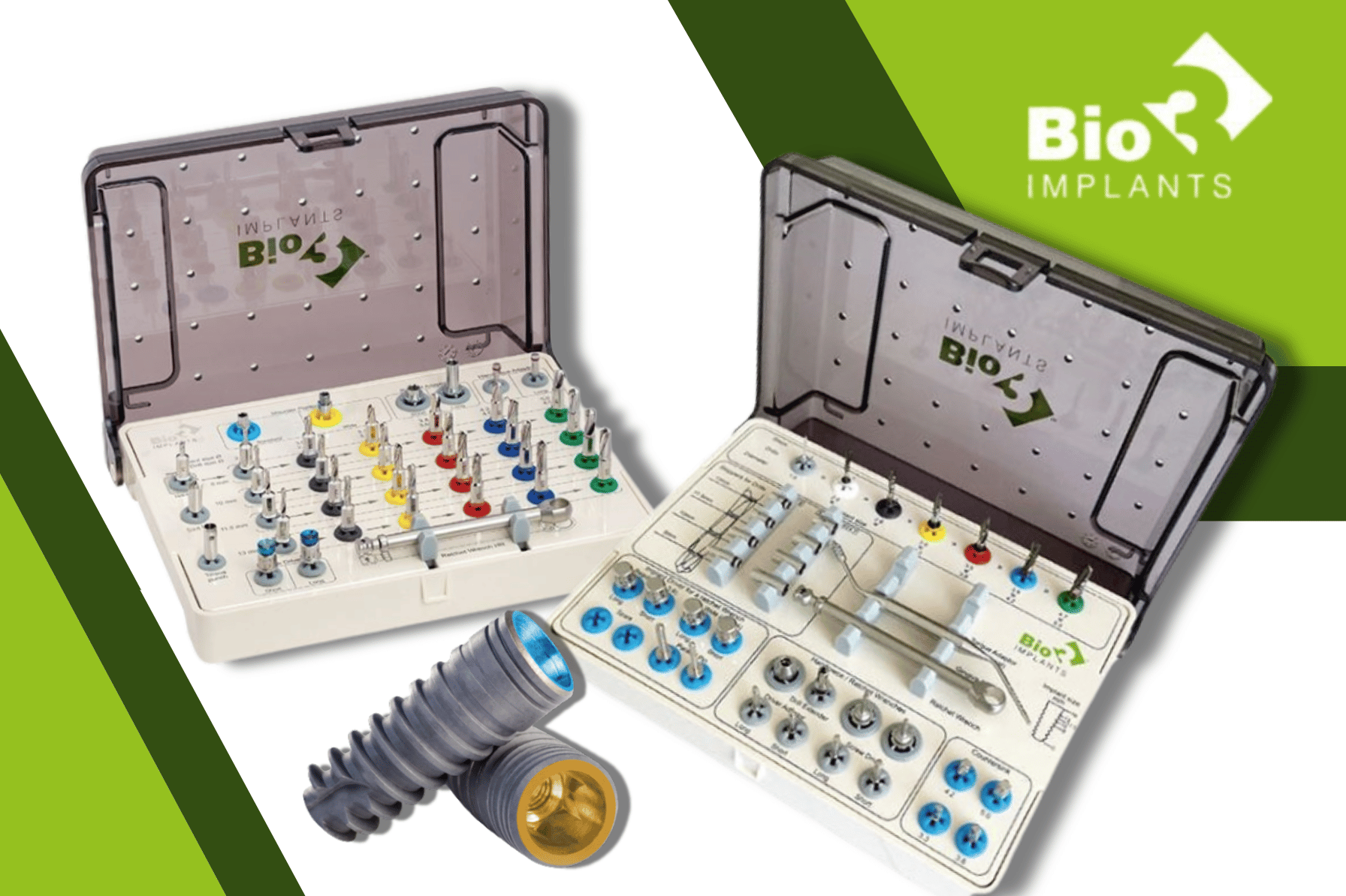 Bộ dụng cụ phẫu thuật Bio3 Progressive Implant – giải pháp implant Đức chính hãng với hệ thống dụng cụ đồng bộ và bảo hành trọn đời